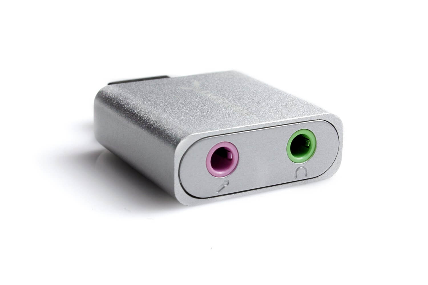 sabrent aluminum usb external stereo sound adapter for windows and mac.